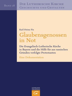 cover image of Glaubensgenossen in Not
